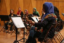 گزارش تصویری تمرین کنسرت گروه موسیقی «خنیاگران مهر»