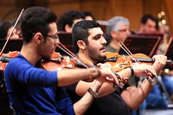 گزارش تصویری از تمرین ارکستر سمفونیک تهران
